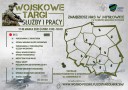 Mapa Polski z miejscami gdzie odbędą się Wojskowe Targi Służby i Pracy, a także program atrakcji jakie czekają na uczestników